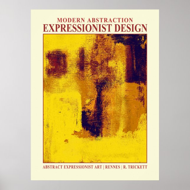 Affiche de l'EP Expressionniste n°3 (Devant)
