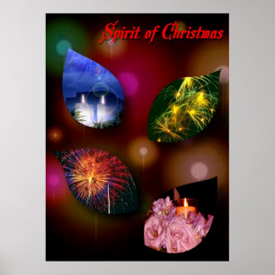 Affiche de l'esprit de Noël