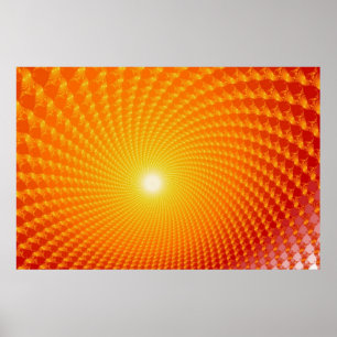 Affiche de lever de soleil