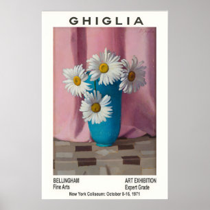 Affiche de l'exposition d'art floral d'Oscar Ghigl