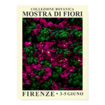 Affiche de l'exposition florale n° 1