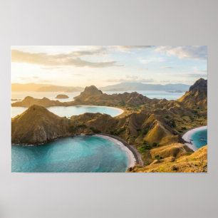 Affiche de l'île de Padar