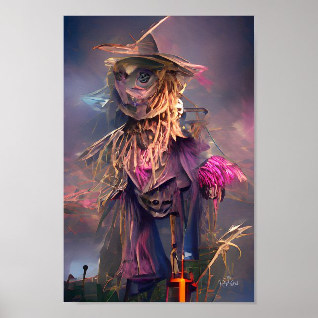 affiche de l'illustration de l'imaginaire épouvant (Devant)