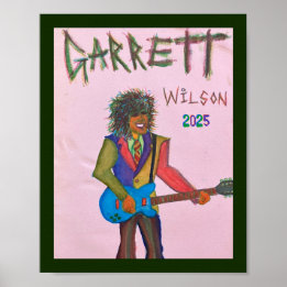 Affiche de l'impression de peinture Garrett Wilson