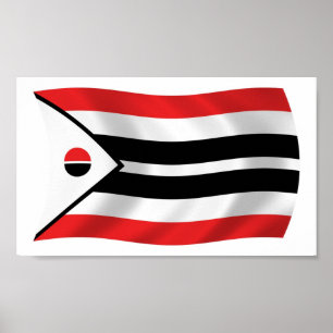 Affiche de l'impression du drapeau de la tribu Ara