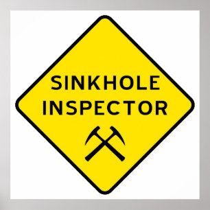 Affiche de l'inspecteur Sinkhole