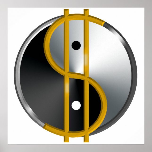Affiche de l'objectiviste Yin/Yang (Devant)