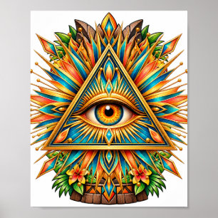 Affiche de l'œil d'Amber Aureole