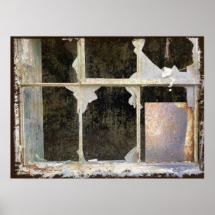 Affiche de l'usine abandonnée de Détroit