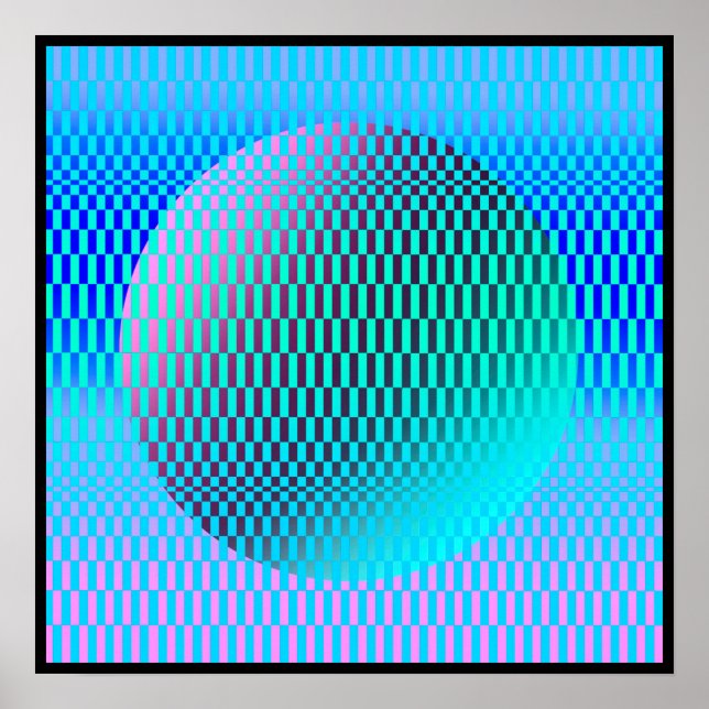 Affiche de Magrathea Op-Art (Devant)