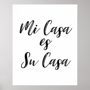 Affiche de maison de la maison es Su de MI
