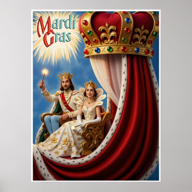 Affiche de Mardi Gras (Devant)