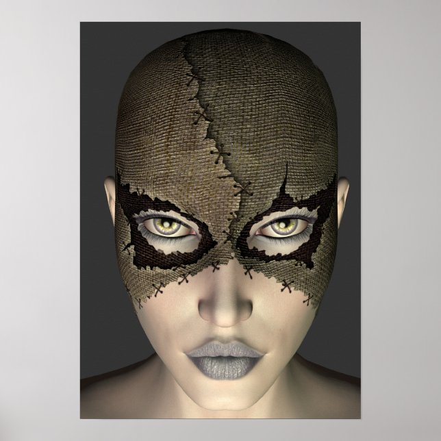 affiche de masque (Devant)