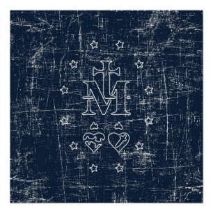 Affiche de médaille miraculeuse