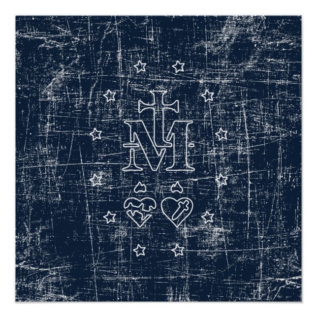 Affiche de médaille miraculeuse (Devant)