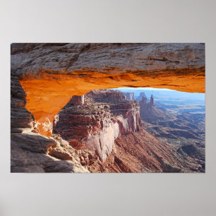 Affiche de Mesa Arch au lever du soleil, Utah
