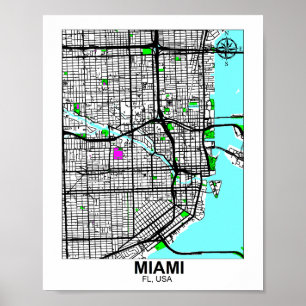Affiche de Miami City