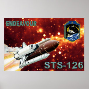 Affiche de mission de STS 126