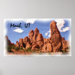 Affiche de Moab, UT