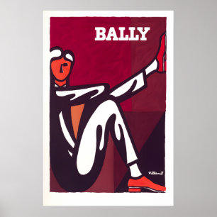 Affiche de mode Bally Shoes