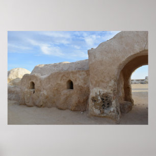 Affiche de Mos Espa sur la planète Tatooine