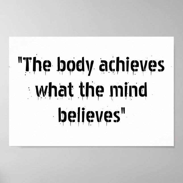 Affiche de motivation (Devant)