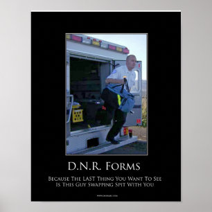 Affiche de motivation de DNR