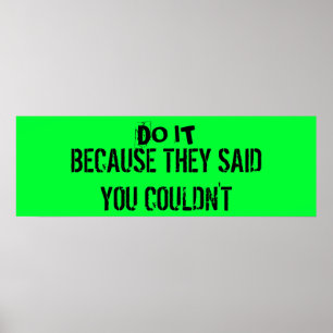 Affiche de motivation de séance d'entraînement