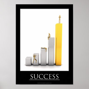 Affiche de motivation de succès