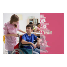 AFFICHE DE MOTIVATION NOUS SOMMES UNE ÉQUIPE