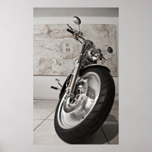 Affiche de moto