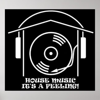 Affiche de musique House