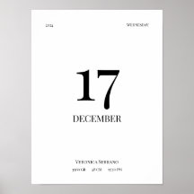 Affiche de naissance de bébé personnalisée - Desig