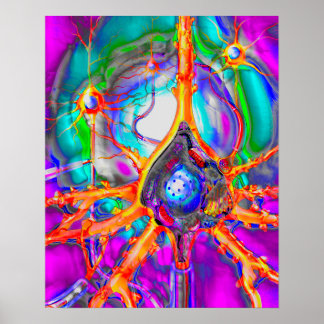 Affiche de neurone