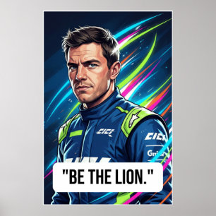 Affiche de Nico Hülkenberg Racing Vector – Soyez l