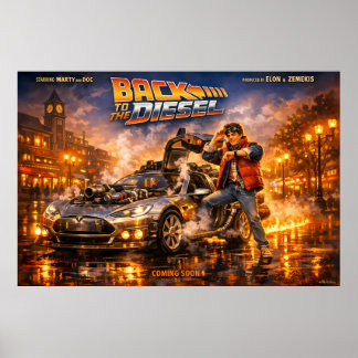 Affiche de Nuit d'Aventure Rétro Voyageant dans le