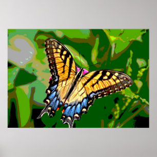 Affiche de papillon de monarque