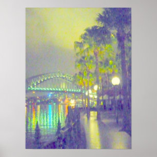affiche de paysage urbain