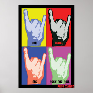 Affiche de petit pain de la roche   N