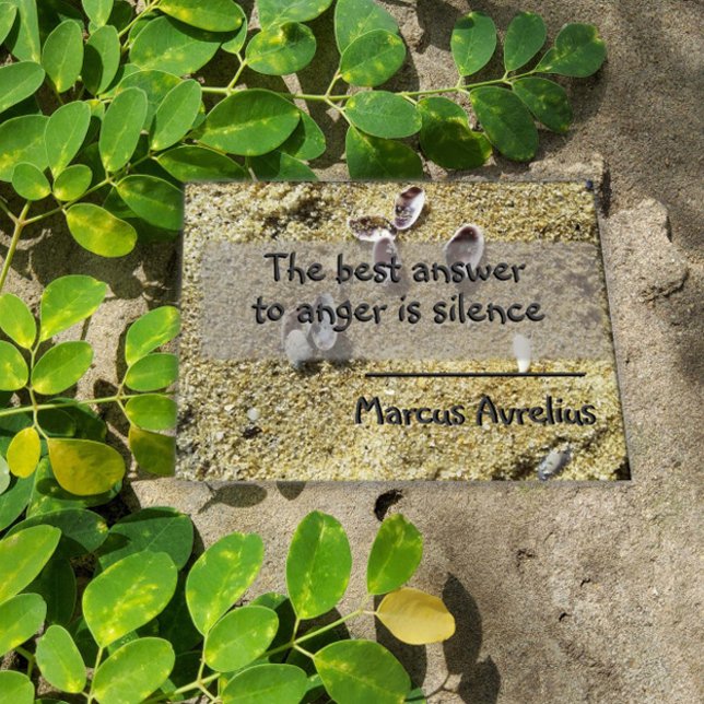 Affiche de philosophie du silence de la citation l (Créateur téléchargé)