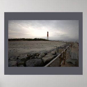 Affiche de photo du phare de Barnegat Light