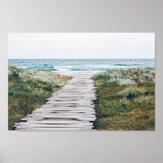 Affiche de plage (Devant)