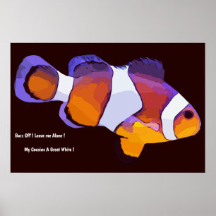 Affiche de poisson Affiche
