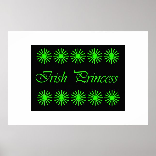 affiche de princesse irlandaise (Devant)