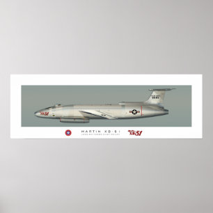Affiche de profil de Martin XB-51