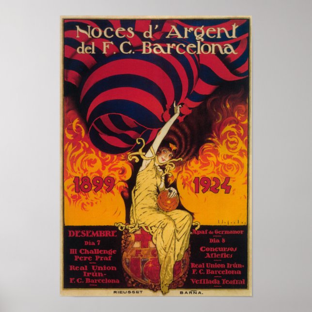 Affiche de promotion du football (Devant)