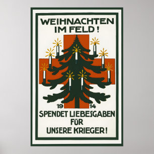 Affiche de propagande allemande de la Première Gue