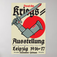 Affiche de propagande allemande WW1
