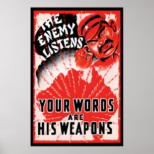 Affiche de propagande australienne de la Seconde G