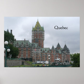 Affiche de Québec